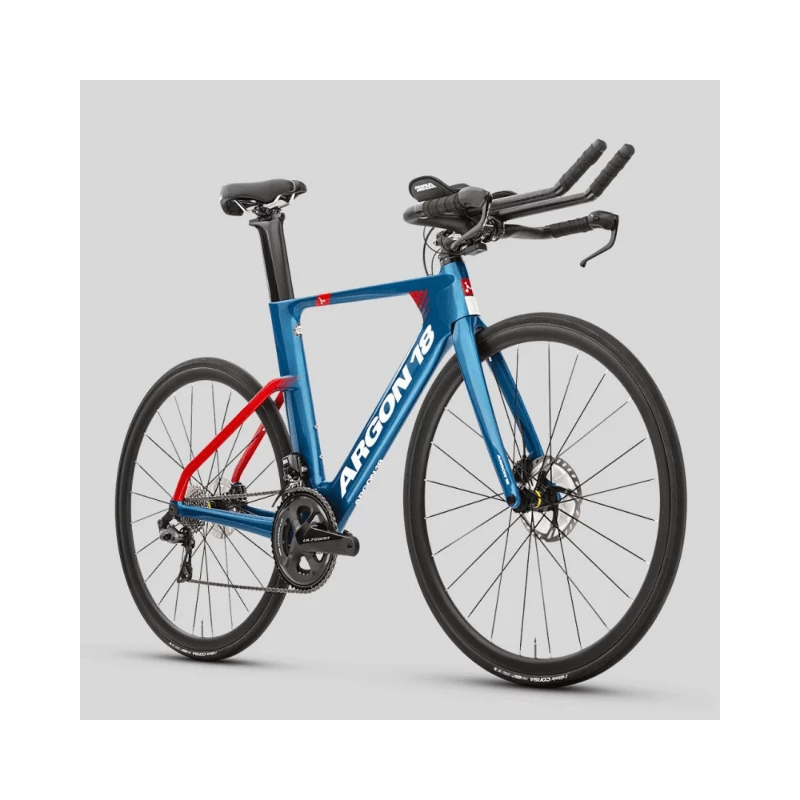 ARGON 18 E-117 Disc Juego De Cuadro Y Horquilla Azul Rojo Brillo 4 ARGON 18 E-117 Disc Juego De Cuadro Y Horquilla Azul Rojo Brillo - Imagen 2