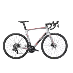 Bicicleta Mendiz F9ICR ONLY Plata Rojo