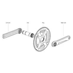 Bielas Carretera Rotor VEGAST 52/36 DM 10 Bielas Carretera Rotor VEGAST 52/36 DM -Ciclismo Comercio bielas carretera rotor vegast 5236 dm 3