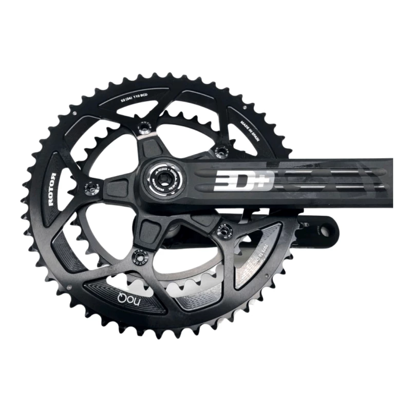Bielas Rotor 3D+ Con Medidor De Potencia INpower + Platos Redondos NoQ 50/34 5 Bielas Rotor 3D+ Con Medidor De Potencia INpower + Platos Redondos NoQ 50/34 - Imagen 3