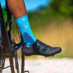 Calcetín Ciclismo Sporcks Flamingo Blue -Ciclismo Comercio calcetin ciclismo sporcks flamingo blue 3