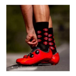 Calcetín Sporcks Kiss Black -Ciclismo Comercio calcetin sporcks kiss black 2