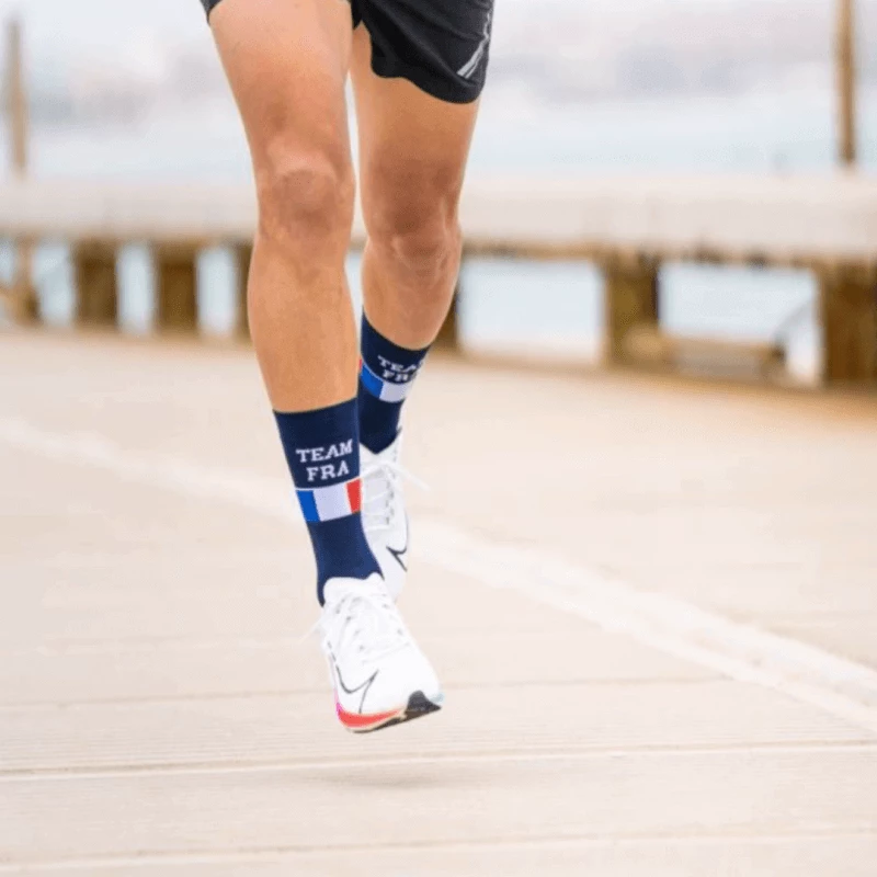 Calcetín Sporcks Team Fra Azul Marino 5 Calcetín Sporcks Team Fra Azul Marino - Imagen 3