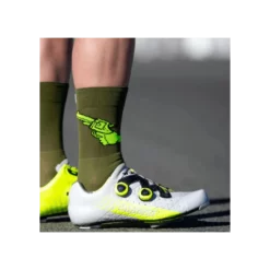Calcetín Sporcks Weapons Green -Ciclismo Comercio calcetin sporcks weapons green 2