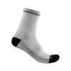 Calcetines Castelli Rosso Corsa 11 Blanco Negro Mujer -Ciclismo Comercio calcetines castelli rosso corsa 11 blanco negro mujer