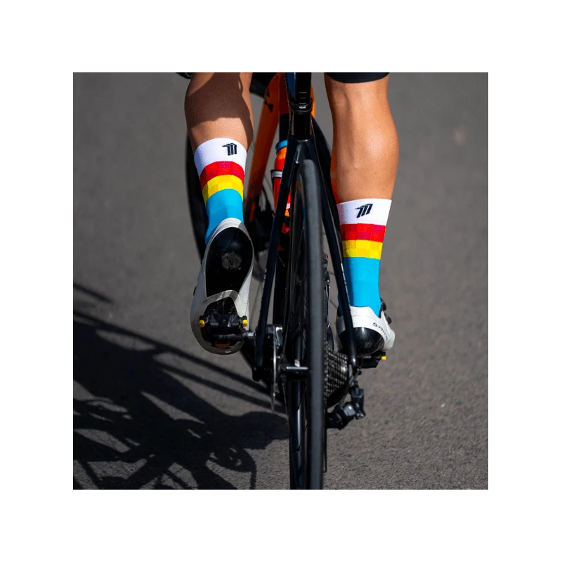 Calcetines Ciclismo Sporcks Mayday Blue 3 Calcetines Ciclismo Sporcks Mayday Blue