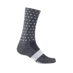 Calcetines Giro Seasonal Merino Wool Gris Blanco