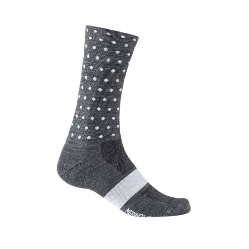 Calcetines Giro Seasonal Merino Wool Gris Blanco 3 Calcetines Giro Seasonal Merino Wool Gris Blanco