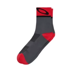Calcetines Oakley 3.0 Gris Rojo -Ciclismo Comercio calcetines oakley 30 gris rojo 1