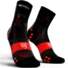 Calcetines ProRacing V3 Ultra Light Bike Compressport Negro Rojo -Ciclismo Comercio calcetines proracing v3 ultra light bike compressport negro rojo