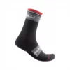 Castelli Calcetines Quindici Soft Merino Negro -Ciclismo Comercio calcetines quindici soft merino negro