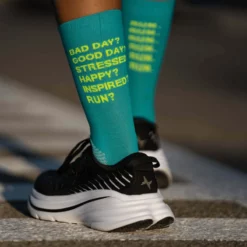 Calcetines Sporcks Just Run Verde -Ciclismo Comercio calcetines sporcks just run verde 3