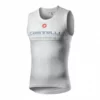 Camiseta Interior Castelli Active Cooling Sin Mangas Blanco Hombre