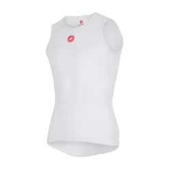 Camiseta Interior Castelli Pro Issue Sin Mangas Blanco