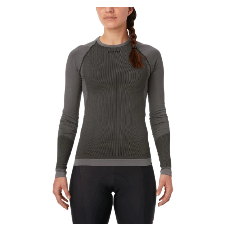 Camiseta Interior Manga Larga Giro Chrono Gris Oscuro 7 Camiseta Interior Manga Larga Giro Chrono Gris Oscuro - Imagen 5
