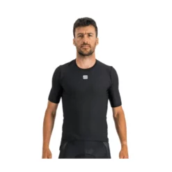 Camiseta Interior Sportful BodyFit Pro BaseLayer Manga Corta Negro
