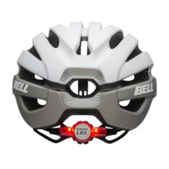 Casco Bell Avenue LED Blanco Gris -Ciclismo Comercio casco bell avenue led blanco gris 3