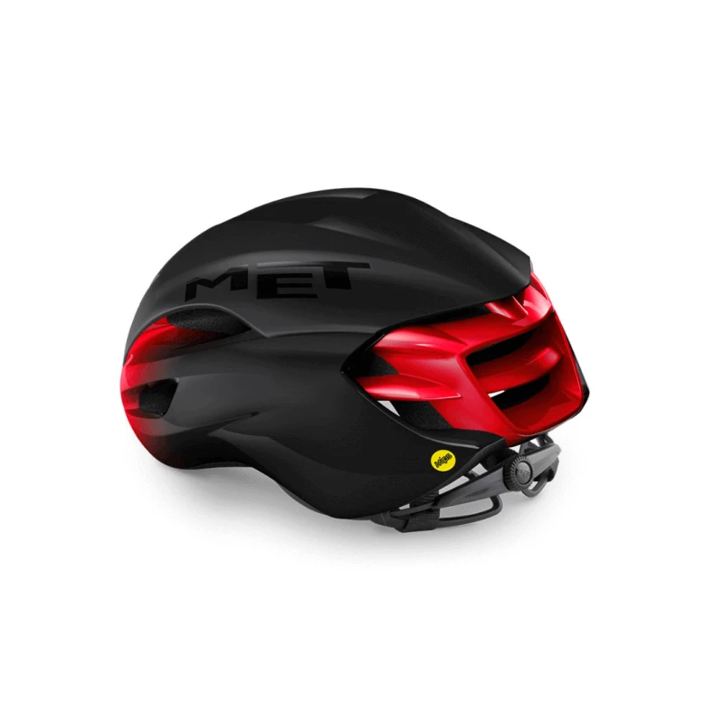 Casco MET Manta MIPS Negro Rojo 5 Casco MET Manta MIPS Negro Rojo - Imagen 3