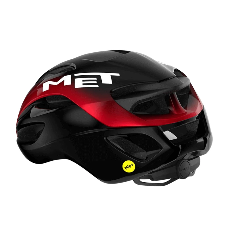 Casco Met Rivale Mips Negro Rojo 4 Casco Met Rivale Mips Negro Rojo - Imagen 2