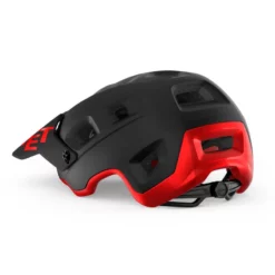 Casco Met Terranova Negro Rojo Mate -Ciclismo Comercio casco met terranova negro rojo mate 3