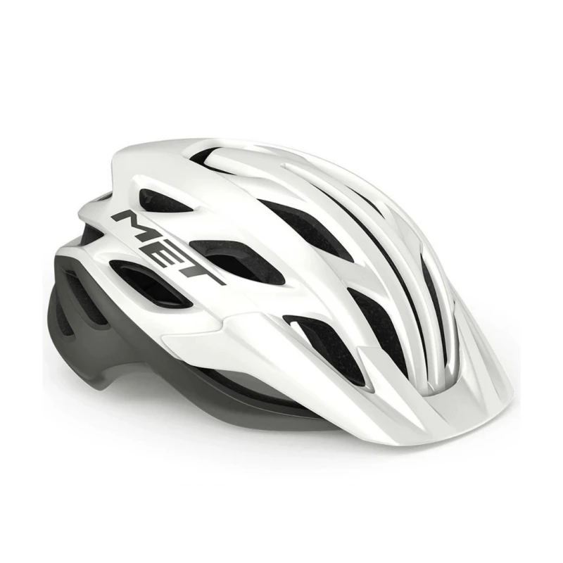 Casco Met Veleno Blanco Gris Mate 3 Casco Met Veleno Blanco Gris Mate