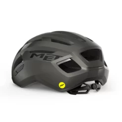 Casco Met Vinci Mips Titanio Metalico Brillo -Ciclismo Comercio casco met vinci mips titanio metalico brillo 2