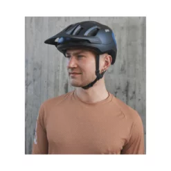 Casco POC Axion Negro Azul Eléctrico Metalizado Mate -Ciclismo Comercio casco poc axion negro azul electrico metalizado mate 5