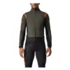 Chaqueta Castelli Alpha Ros 2 Verde Militar -Ciclismo Comercio chaqueta castelli alpha ros 2 verde militar