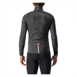 Chaqueta Cortavientos Castelli Squadra Stretch Negro Claro -Ciclismo Comercio chaqueta cortavientos castelli squadra stretch negro claro 1