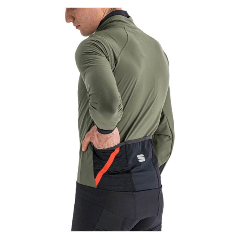 Chaqueta Sportful Fiandre Pro Verde Oliva 6 Chaqueta Sportful Fiandre Pro Verde Oliva - Imagen 4