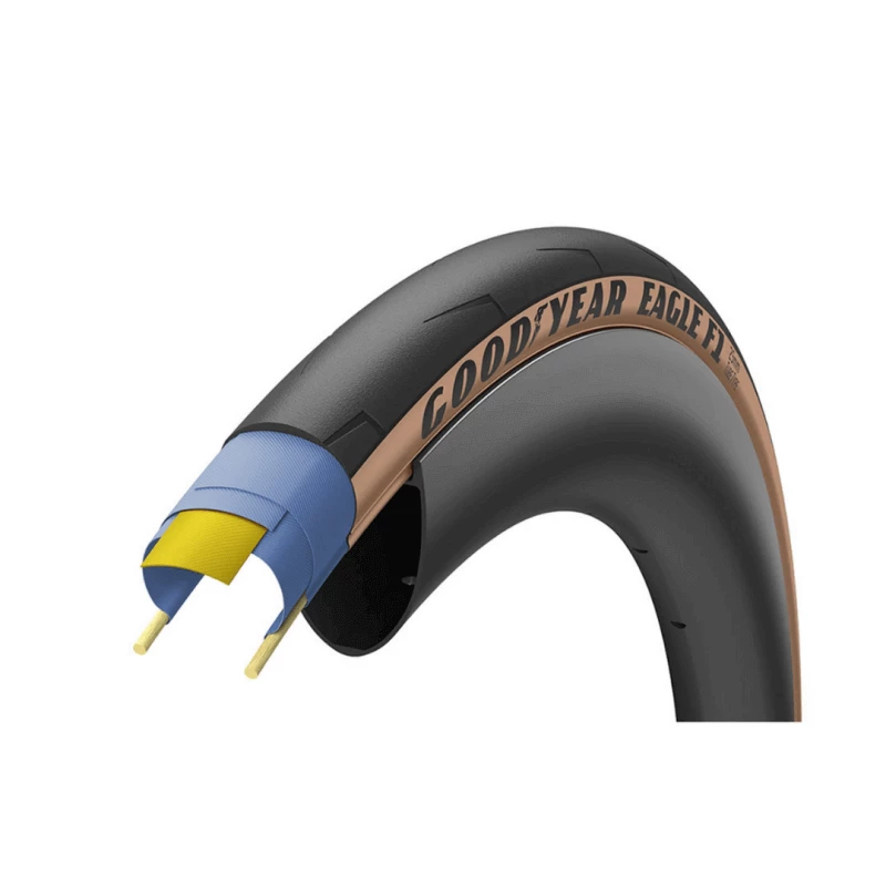 Cubierta Goodyear Eagle F1 700x28/25 Plegable Negro Marrón 3 Cubierta Goodyear Eagle F1 700x28/25 Plegable Negro Marrón