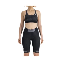 Culotte Sportful Neo Sin Tirantes Negro Gris Mujer