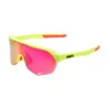 Gafas 100% S2 - Matte Washed Out Neon Yellow - Lentes Espejo -Ciclismo Comercio gafas 100 s2 matte washed out neon yellow lentes espejo