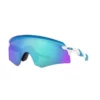 Gafas Oakley Encoder Blanco Lentes Prizm Sapphire -Ciclismo Comercio gafas oakley encoder blanco lentes prizm sapphire