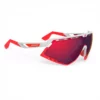 Gafas Rudy Project Defender Blanco Rojo Lente RP Optics Multilaser Rojo -Ciclismo Comercio gafas rudy project defender blanco rojo lente rp optics multilaser rojo