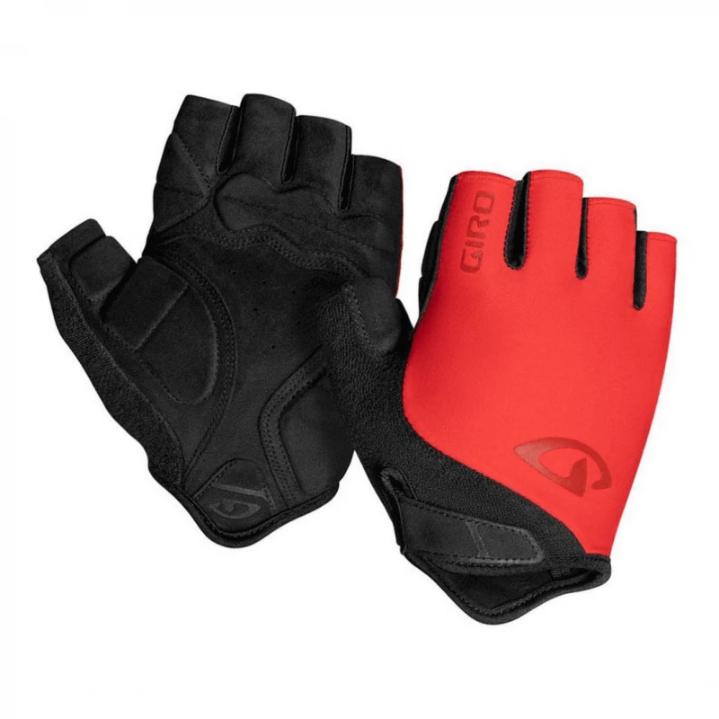 Guantes Cortos Giro Jag Rojo Negro 3 Guantes Cortos Giro Jag Rojo Negro