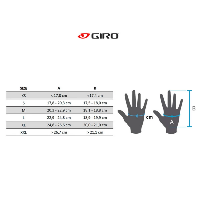 Guantes Giro Bravo Gel Cortos Gris 5 Guantes Giro Bravo Gel Cortos Gris - Imagen 3