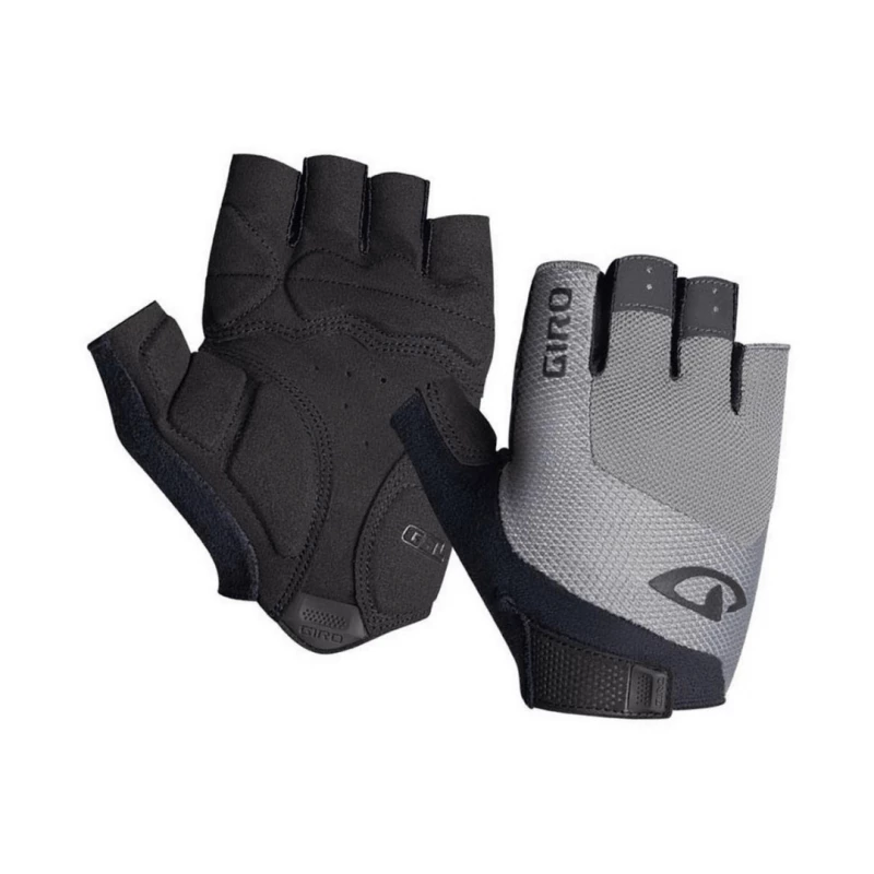 Guantes Giro Bravo Gel Cortos Gris 3 Guantes Giro Bravo Gel Cortos Gris