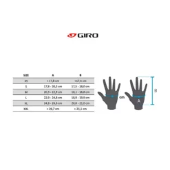 Guantes Giro XNETIC H2O Negro -Ciclismo Comercio guantes giro xnetic h2o negro 1
