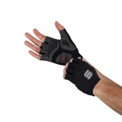 Guantes Sportful TC Negro -Ciclismo Comercio guantes sportful tc negro 2