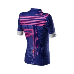 Maillot Castelli Astratta Azul Rosa Mujer -Ciclismo Comercio maillot castelli astratta azul rosa mujer 1