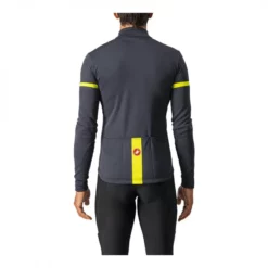 Maillot Castelli Fondo 2 FZ Manga Larga Gris Oscuro -Ciclismo Comercio maillot castelli fondo 2 fz manga larga gris oscuro 1