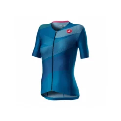 Maillot Castelli Free Speed 2 W Race Top Azul Marino Mujer