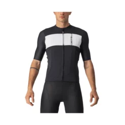 Maillot Castelli Prologo 7 Negro Blanco