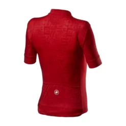 Maillot Castelli Promessa Manga Corta Rojo Mujer -Ciclismo Comercio maillot castelli promessa manga corta rojo mujer 1