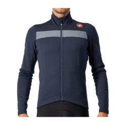 Maillot Castelli Puro 3 FZ Manga Larga Azul