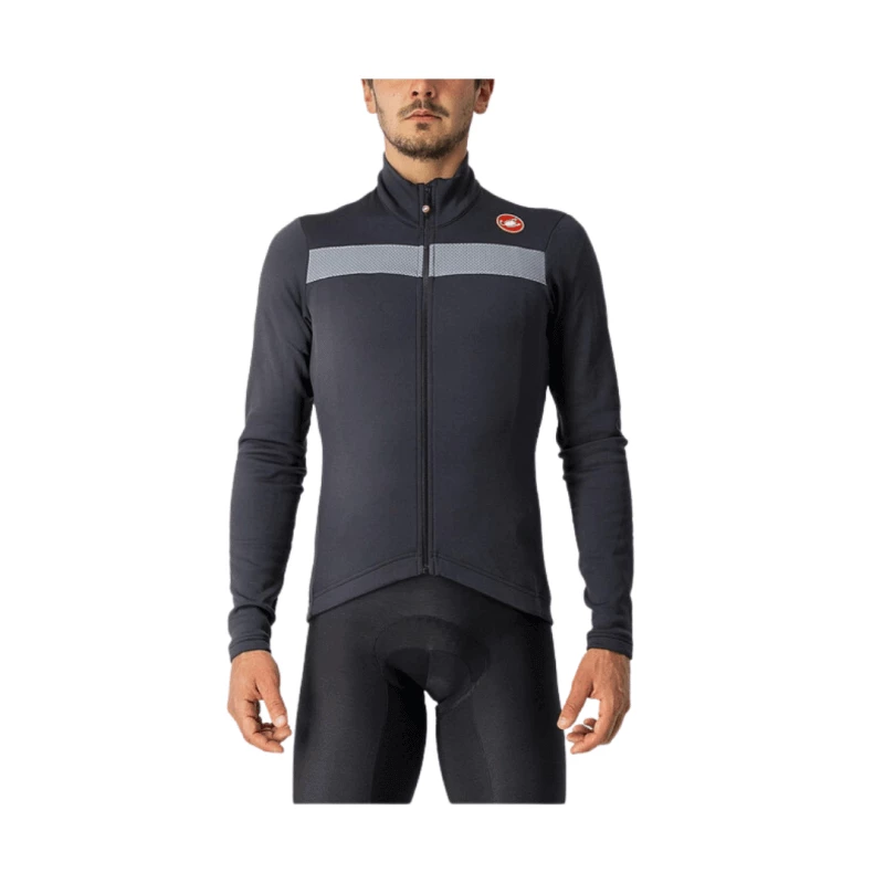 Maillot Castelli Puro 3 FZ Negro Claro Hombre 3 Maillot Castelli Puro 3 FZ Negro Claro Hombre