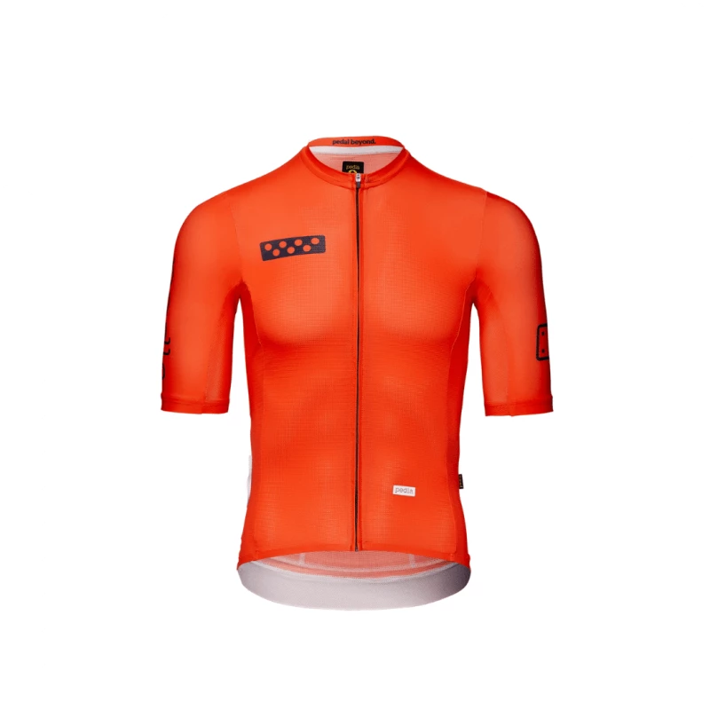 Maillot Pedla BOLD LunaTECH Naranja 3 Maillot Pedla BOLD LunaTECH Naranja