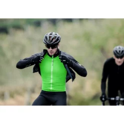 Maillot Q36.5 Hybrid Que X Manga Larga Verde Negro Hombre -Ciclismo Comercio maillot q365 hybrid que x manga larga verde negro hombre 2