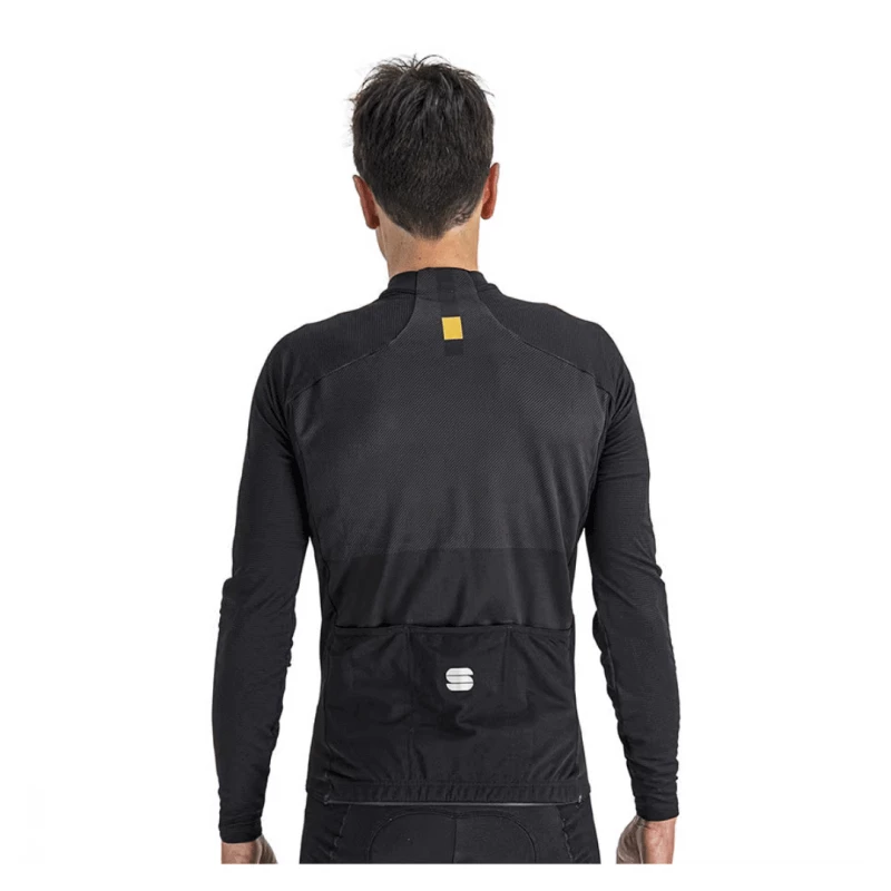 Maillot Sportful BodyFit Pro Thermal Manga Larga Negro 4 Maillot Sportful BodyFit Pro Thermal Manga Larga Negro - Imagen 2
